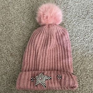 Pink hat